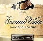 Buena Vista Sauvignon Blanc 2002 Front Label