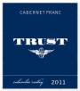 Trust Cellars Cabernet Franc 2011 Front Label