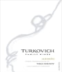 Turkovich Family Wines Albarino 2015 Front Label