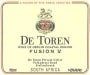 De Toren Fusion V 2001 Front Label