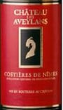 Mas des Aveylans Syrah 2000 Front Label