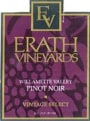 Erath Vintage Select Pinot Noir 1997 Front Label