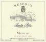 Santa Rita Reserva Merlot 2002 Front Label