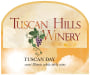 Tuscan Hills Winery Tuscan Day White 2016 Front Label