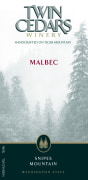 Twin Cedars Winery Malbec 2014 Front Label