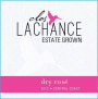 Clos LaChance Estate Dry Rose 2012 Front Label