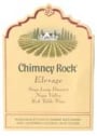 Chimney Rock Elevage Red 2000 Front Label