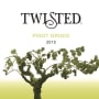 Twisted Wine Pinot Grigio 2015 Front Label