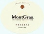 MontGras Reserve Merlot 2000 Front Label