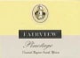 Fairview Pinotage 2000 Front Label