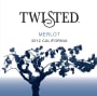 Twisted Wine Merlot 2012 Front Label