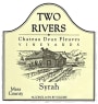 Two Rivers Winery and Chateau Mesa County Deux Fleuves Vineyards Syrah 2013 Front Label