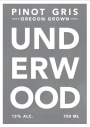 Union Wine Co Underwood Pinot Gris 2014 Front Label