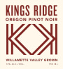 Union Wine Co Kings Ridge Pinot Noir 2012 Front Label