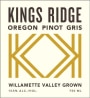 Union Wine Co Kings Ridge Pinot Gris 2013 Front Label