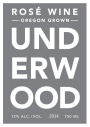 Underwood Rose 2014 Front Label