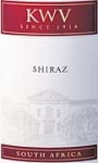 KWV Shiraz 2001 Front Label