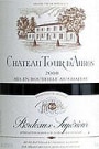 Chateau Tour d'Auron Bordeaux Rouge 2000 Front Label