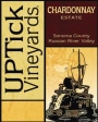 Uptick Vineyards Estate Chardonnay 2012 Front Label