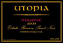 Utopia Vineyard Paradise Estate Private Reserve Pinot Noir 2009 Front Label