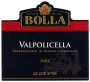 Bolla Valpolicella 2002 Front Label