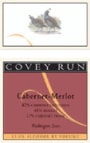 Covey Run Cabernet Merlot 2001 Front Label