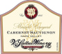 V. Sattui Morisoli Vineyard Cabernet Sauvignon 2012 Front Label