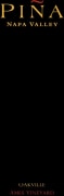 Pina Napa Valley Ames Vineyard Cabernet Sauvignon 2013  Front Label