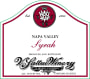 V. Sattui Syrah 2007 Front Label
