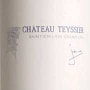 Chateau Teyssier St. Emilion 2001 Front Label