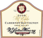 V. Sattui Mt. Veeder Cabernet Sauvignon 2008 Front Label