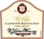V. Sattui Mt. Veeder Cabernet Sauvignon 2009 Front Label