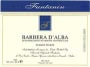Funtanin Barbera d'Alba Caibot Pierin 2000 Front Label