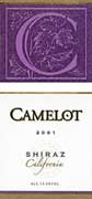 Camelot Syrah 2001 Front Label