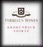 Tyrrell's Brokenback Shiraz 1999 Front Label
