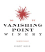 Vanishing Point Pinot Noir 2012 Front Label