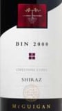 McGuigan Brothers Bin 2000 Shiraz 2002 Front Label
