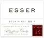 Esser Vineyards Monterey County Pinot Noir 2012 Front Label