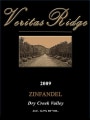 Veritas Ridge Zinfandel 2009 Front Label