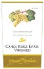 Chateau Ste. Michelle Canoe Ridge Estate Vineyard Chardonnay 2001 Front Label
