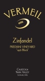 Vermeil Wines Frediani Vineyard 1956 Block Zinfandel 2010 Front Label