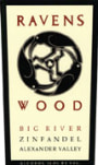 Ravenswood Big River Zinfandel 2001 Front Label