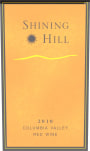 Col Solare Shining Hill Red 2010 Front Label