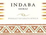 Indaba Shiraz 2002 Front Label