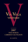 Via Vega Vineyard & Winery Cabernet Sauvignon 2007 Front Label
