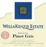 WillaKenzie Estate Pinot Gris 2002 Front Label