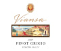 Viansa Winery Pinot Grigio 2009 Front Label