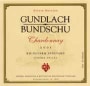 Gundlach Bundschu Rhinefarm Sonoma Chardonnay 2001 Front Label