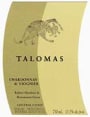 Talomas Chardonnay-Viognier 2002 Front Label