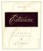 Estancia Cabernet Sauvignon 2001 Front Label